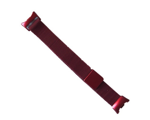 Ремінець для Xiaomi Mi Band 8/9/10 Milanese Loop Red mag-2000001472477104642