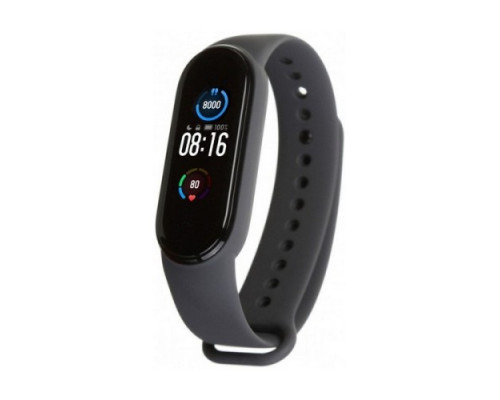 Ремінець для Xiaomi Mi Band 5/6/7 Dark grey mag-2000001589441131606