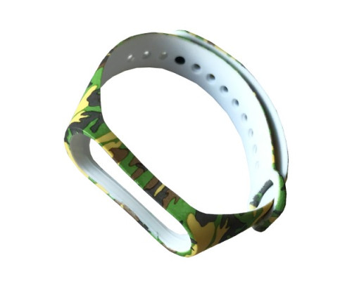 Ремінець для Xiaomi Mi Band 3/4 Camouflage Green 1 mag-200000121754223662