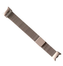 Ремінець для Xiaomi Mi Band 8/9/10 Milanese Loop Milk-tea mag-2000001472545141385