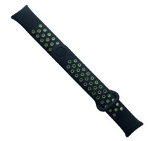 Ремінець для Xiaomi Mi Band 8/9/10 Sport Black green mag-2000001607527141283