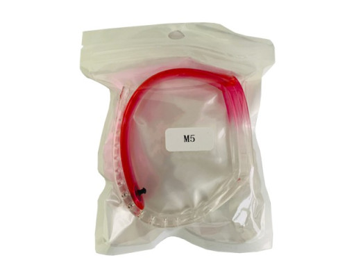 Ремінець для Xiaomi Mi Band 5 NEON CLEARE Yellow mag-20000012438315479