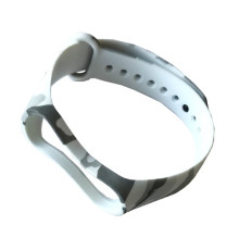 Ремінець для Xiaomi Mi Band 3/4 Camouflage White-grey mag-200000121756623664