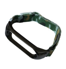 Ремінець для Xiaomi Mi Band 7 Milanese Loop Camouflage green 2 mag-2000001472200104619