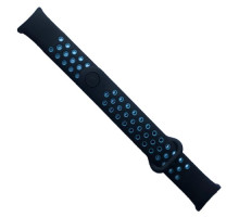 Ремінець для Xiaomi Mi Band 8/9/10 Sport Black blue mag-2000001607534141284