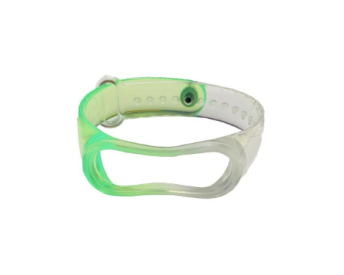 Ремінець для Xiaomi Mi Band 5 NEON CLEARE Green mag-20000012438555481