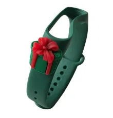Ремінець для Xiaomi Mi Band 3/4 NEW YEAR Green Gift mag-2000001363034147127