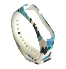 Ремінець для Xiaomi Mi Band 3/4 Camouflage Black-blue-white mag-2000001531020105875