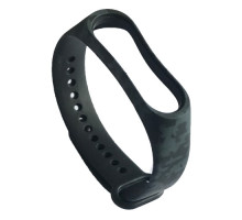 Ремінець для Xiaomi Mi Band 3/4 Camouflage Black-dark grey mag-2000001532096105913