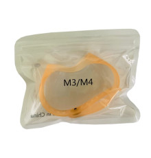 Ремінець для Xiaomi Mi Band 5 MATTE Orange mag-20000012439475489