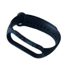 Ремінець для Xiaomi Mi Band 5/6/7 Camouflage PIXEL Black-grey mag-20000012381035003