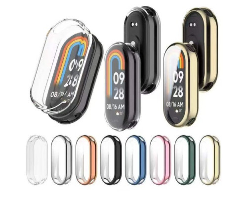 Бампер захисний для Xiaomi Mi Band 9 Gold mag-200000158337160314