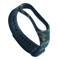 Ремінець для Xiaomi Mi Band 3/4 Camouflage Black-green 2 mag-2000001531037105876