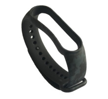Ремінець для Xiaomi Mi Band 5/6/7 Camouflage Black-dark grey mag-2000001532102105914