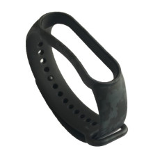 Ремінець для Xiaomi Mi Band 5/6/7 Camouflage Black-dark grey mag-2000001532102105914