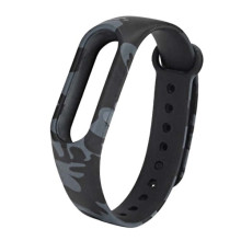 Ремінець для Xiaomi Mi Band 3/4 Camouflage Black-grey mag-200000098008941227