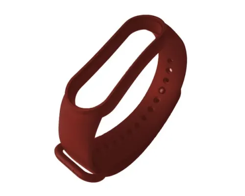 Ремінець для Xiaomi Mi Band 5/6 Marsala mag-2000001216804148074