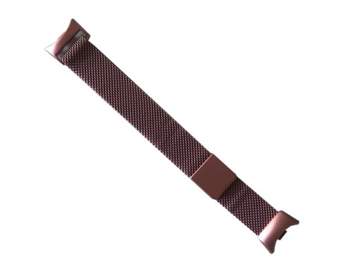 Ремінець для Xiaomi Mi Band 8/9/10 Milanese Loop Rose gold mag-2000001472507100129