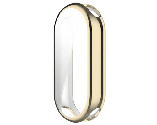 Бампер захисний для Xiaomi Mi Band 8 Gold mag-200000158329660306