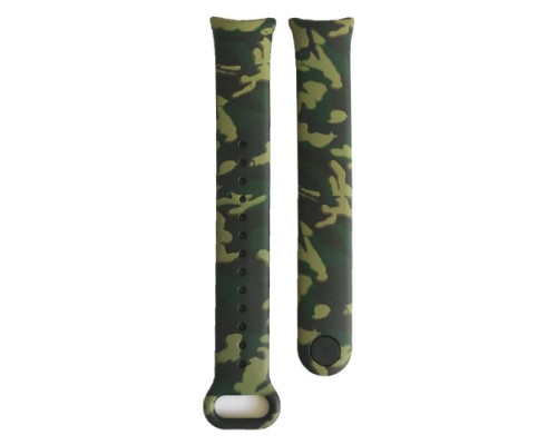 Ремінець для Xiaomi Mi Band 8/9/10 Camouflage Black-green 2 mag-2000001531181142106