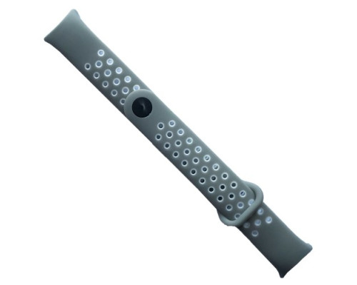 Ремінець для Xiaomi Mi Band 8/9/10 Sport Grey white mag-2000001607572141288