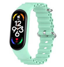 Ремінець для Xiaomi Mi Band 3/4/5/6/7 Ocean band Blue sea mag-2000001450048103784
