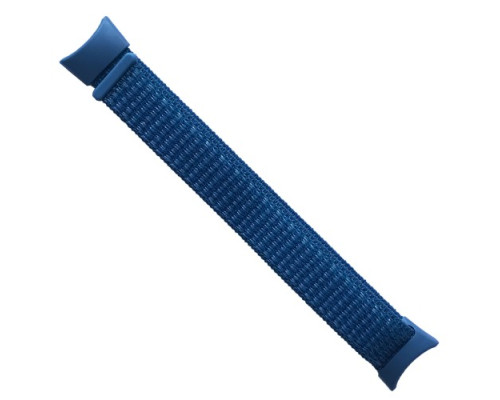 Ремінець для Xiaomi Mi Band 8/9/10 Nylon Loop Blue grey mag-2000001599488136038