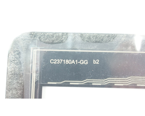 Тачскрін (сенсорне скло) для C237180A1-GG FPC613DR, 9,7, зовнішній розмір 237*180 мм, внутрішній розмір 198*149 мм, 6 pin, чорний NBB-52198