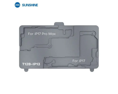 Нижній підігрів, переднагрівач Sunshine SS-T12B з набором форм для iPhone 7-17 Pro Max, 14 шт. PLS-00-00158324