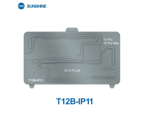 Форма для нижнього підігріву Sunshine SS-T12B-IP11 для ремонта плати iPhone 15-15 Pro Max PLS-00-00148456