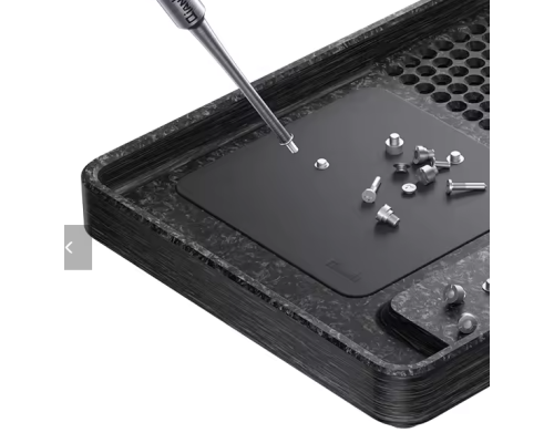 Лоток QianLi Phone Screws Storage Plate, з магнітною зоною та отворами для зберігання гвинтів (342 шт) PLS-00-00138788