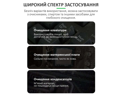 Спонж, губка RELIFE HO1 для очищення плат та поглинання рідини PLS-00-00146187