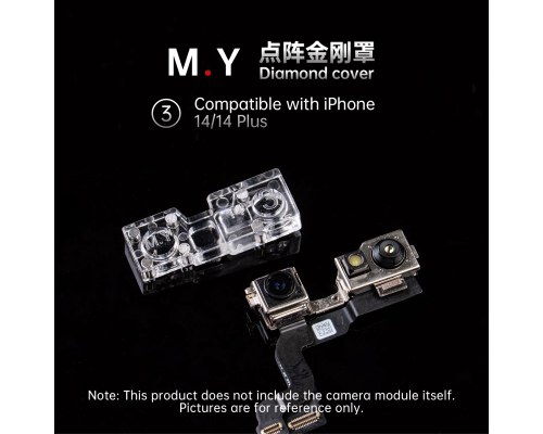 Набір захисту YCS M.Y для фронтальної камери при ремонті iPhone X-17 Pro Max PLS-00-00156613