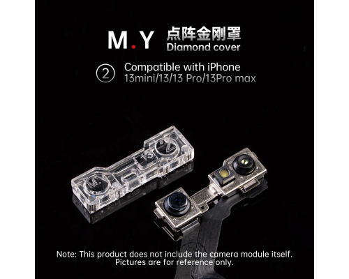 Набір захисту YCS M.Y для фронтальної камери при ремонті iPhone X-17 Pro Max PLS-00-00156613