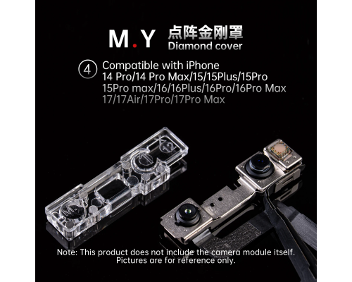 Набір захисту YCS M.Y для фронтальної камери при ремонті iPhone X-17 Pro Max PLS-00-00156613