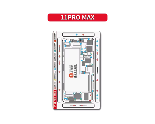 Магнітний килимок односторонній YCS для розкладки гвинтів і запчастин iPhone 11 Pro Max PLS-00-00141716