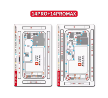 Магнітний килимок двосторонній YCS для розкладки гвинтів і запчастин iPhone 14 Pro, 14 Pro Max PLS-00-00150410