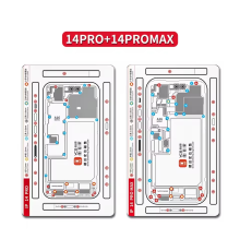 Магнітний килимок двосторонній YCS для розкладки гвинтів і запчастин iPhone 14 Pro, 14 Pro Max PLS-00-00150410