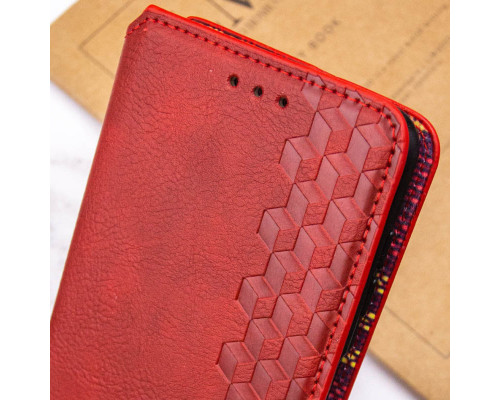 Чохол-книжка для смартфона Rubic Leather for Samsung Galaxy A15 Red