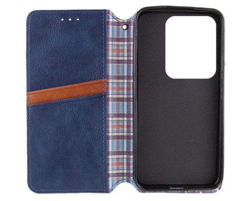 Чохол-книжка для смартфона Rubic Leather for Xiaomi Redmi Note 13 Pro 4G Blue