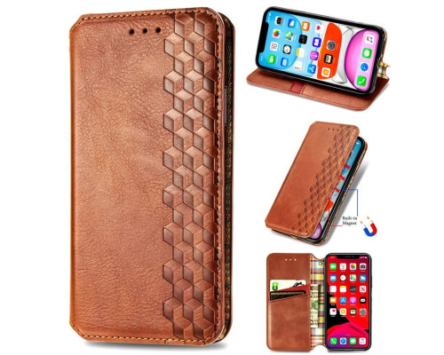 Чохол-книжка для смартфона Rubic Leather for Samsung Galaxy A05 Brown