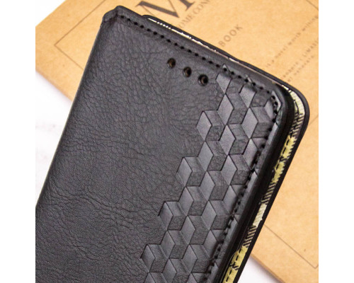 Чохол-книжка для смартфона Rubic Leather for Xiaomi Redmi Note 13 Pro 4G Black