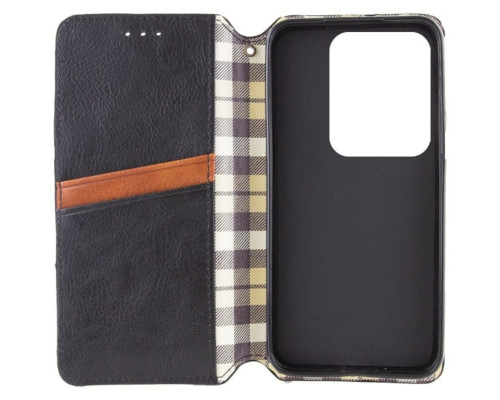 Чохол-книжка для смартфона Rubic Leather for Xiaomi Redmi Note 13 Pro 4G Black