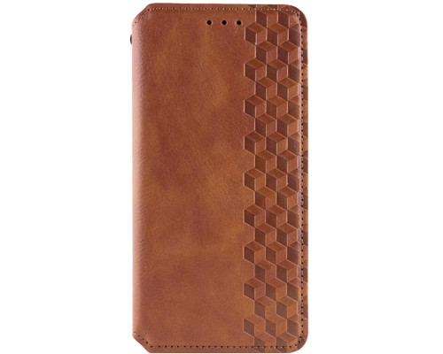 Чохол-книжка для смартфона Rubic Leather for Xiaomi Redmi Note 13 Pro Plus 5G Brown