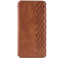 Чохол-книжка для смартфона Rubic Leather for Xiaomi Redmi Note 13 Pro 5G/POCO X6 5G Brown