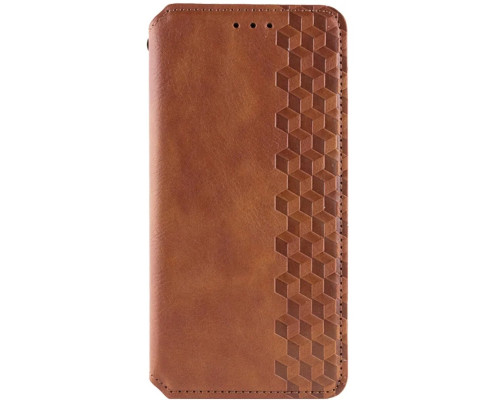 Чохол-книжка для смартфона Rubic Leather for Xiaomi Redmi Note 13 Pro 5G/POCO X6 5G Brown