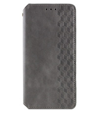 Чохол-книжка для смартфона Rubic Leather for Xiaomi Redmi Note 13 Pro Plus 5G Grey