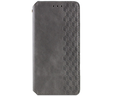 Чохол-книжка для смартфона Rubic Leather for Xiaomi Redmi Note 13 Pro Plus 5G Grey