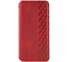 Чохол-книжка для смартфона Rubic Leather for Xiaomi Redmi Note 13 Pro 5G/POCO X6 5G Red