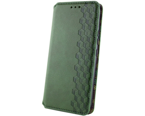 Чохол-книжка для смартфона Rubic Leather for Xiaomi Redmi Note 13 Pro 5G/POCO X6 5G Green